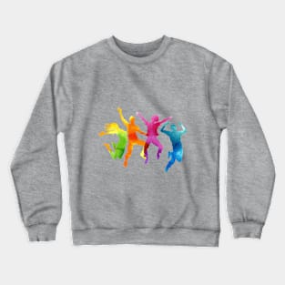 Watercolor Dance Crewneck Sweatshirt